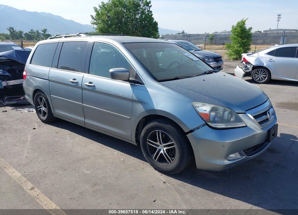 2007 HONDA ODYSSEY TOURING VIN: 5FNRL38817B062108