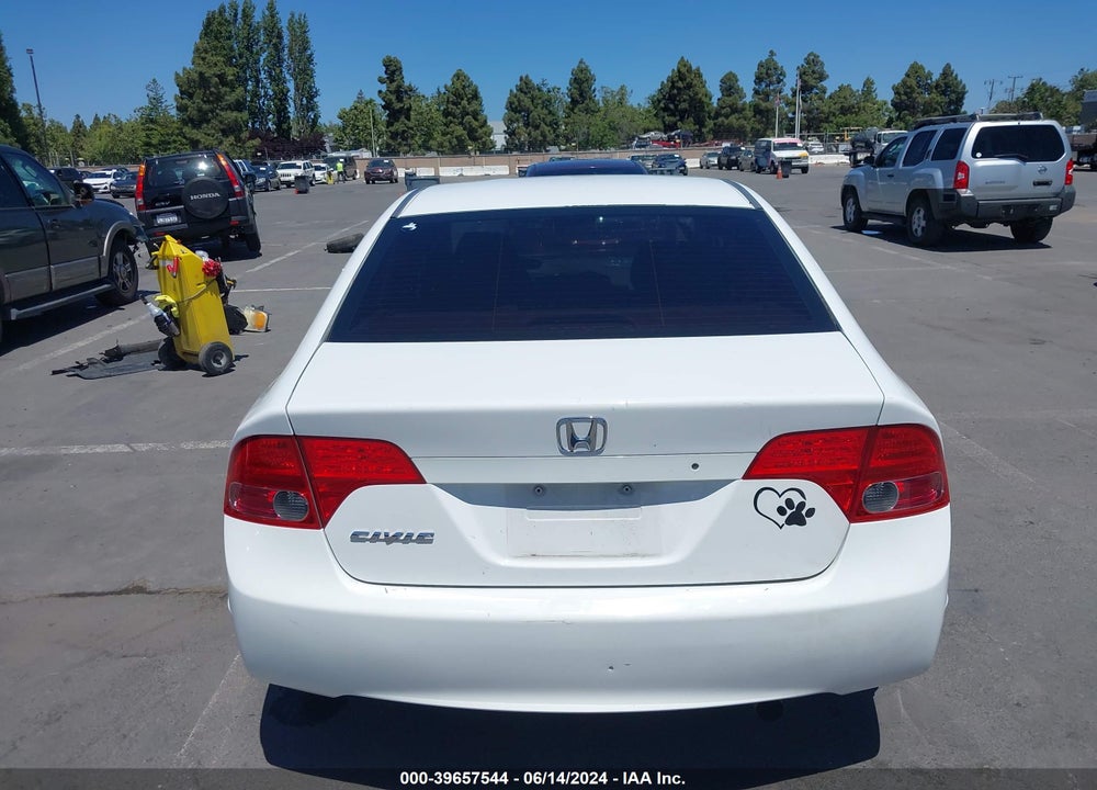 2007 HONDA CIVIC LX VIN: 2HGFA16517H315462