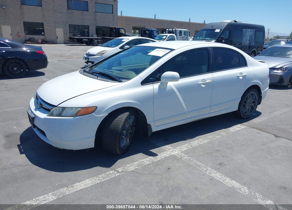 2007 HONDA CIVIC LX VIN: 2HGFA16517H315462