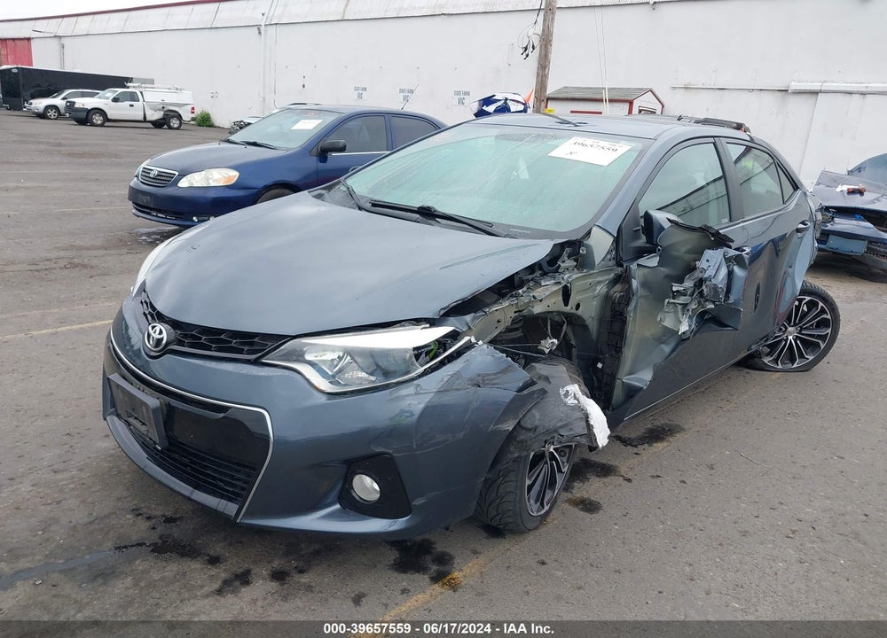 2016 TOYOTA COROLLA S PLUS VIN: 2T1BURHE4GC566602