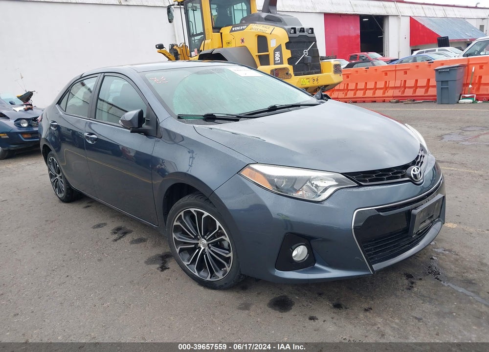 2016 TOYOTA COROLLA S PLUS VIN: 2T1BURHE4GC566602