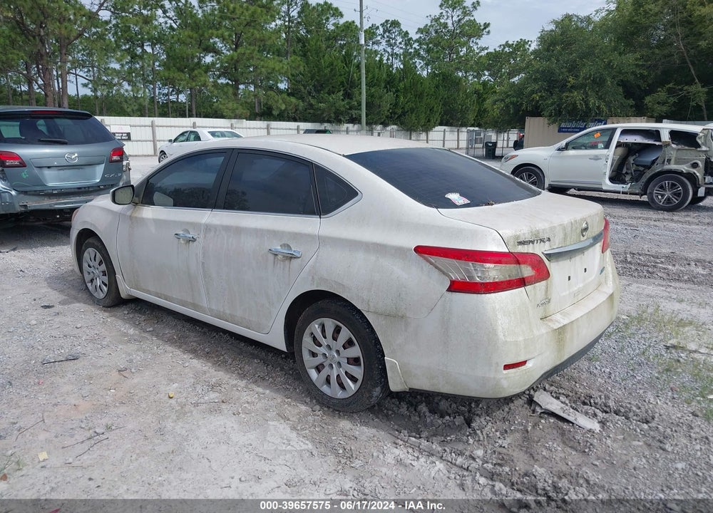 2014 NISSAN SENTRA FE+ S/FE+ SV/S/SL/SR/SV VIN: 3N1AB7APXEL633797