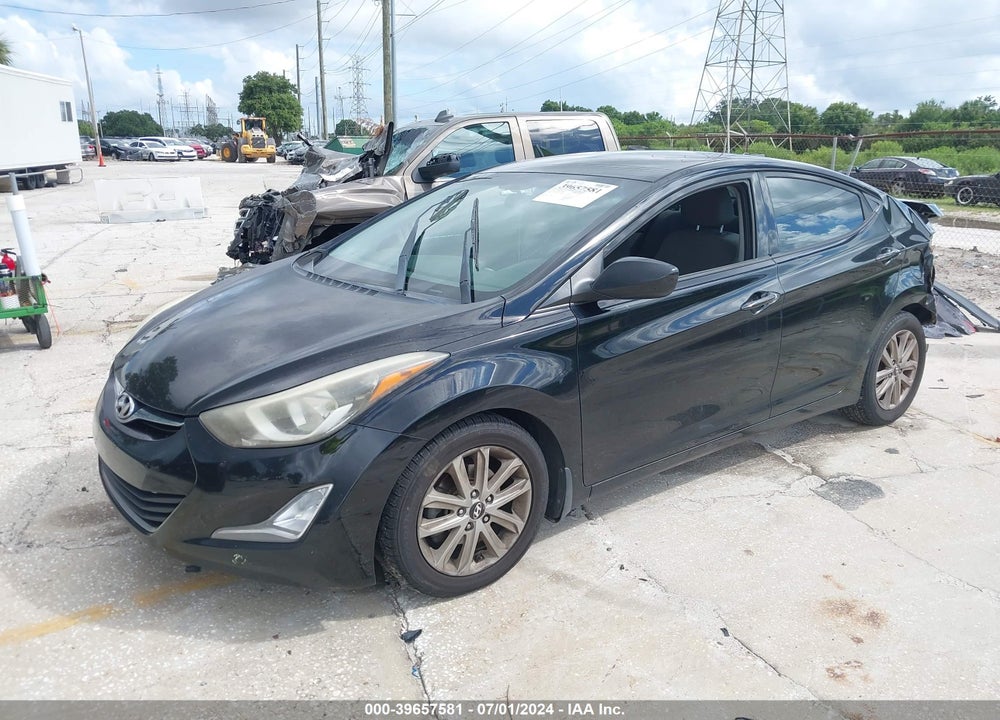2015 HYUNDAI ELANTRA SE VIN: KMHDH4AE9FU355404