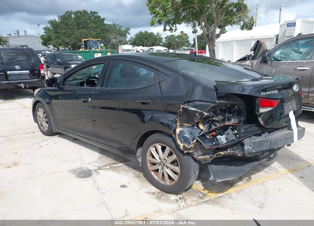 2015 HYUNDAI ELANTRA SE VIN: KMHDH4AE9FU355404
