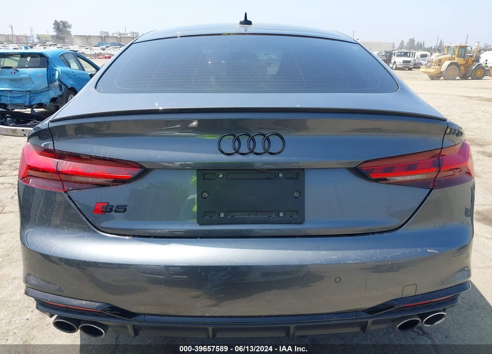 2022 AUDI S5 SPORTBACK PRESTIGE TFSI QUATTRO TIPTRONIC VIN: WAUB4CF52NA014160