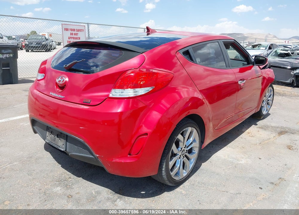 2015 HYUNDAI VELOSTER FLEX VIN: KMHTC6AD0FU220891