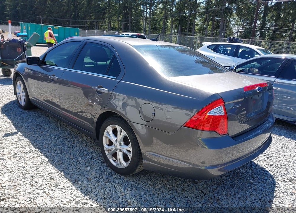 2012 FORD FUSION SE VIN: 3FAHP0HA1CR239742