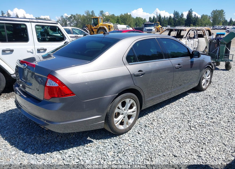 2012 FORD FUSION SE VIN: 3FAHP0HA1CR239742