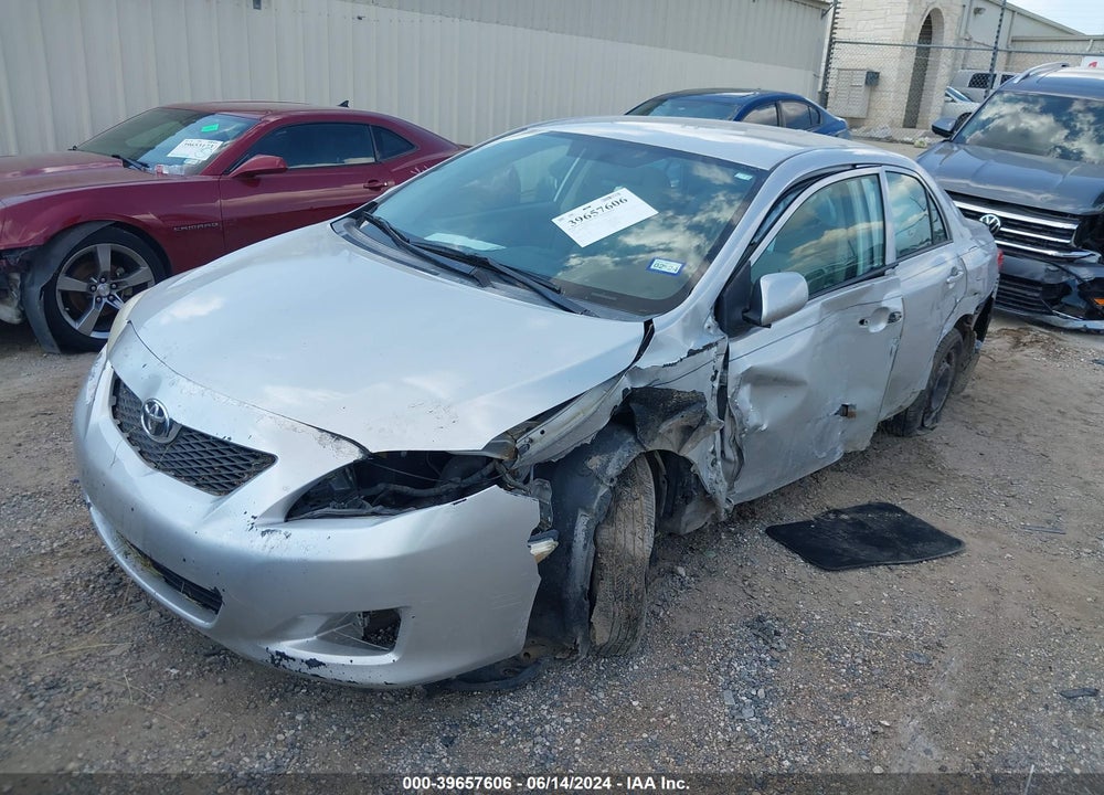 2009 TOYOTA COROLLA LE VIN: 1NXBU40E59Z127585