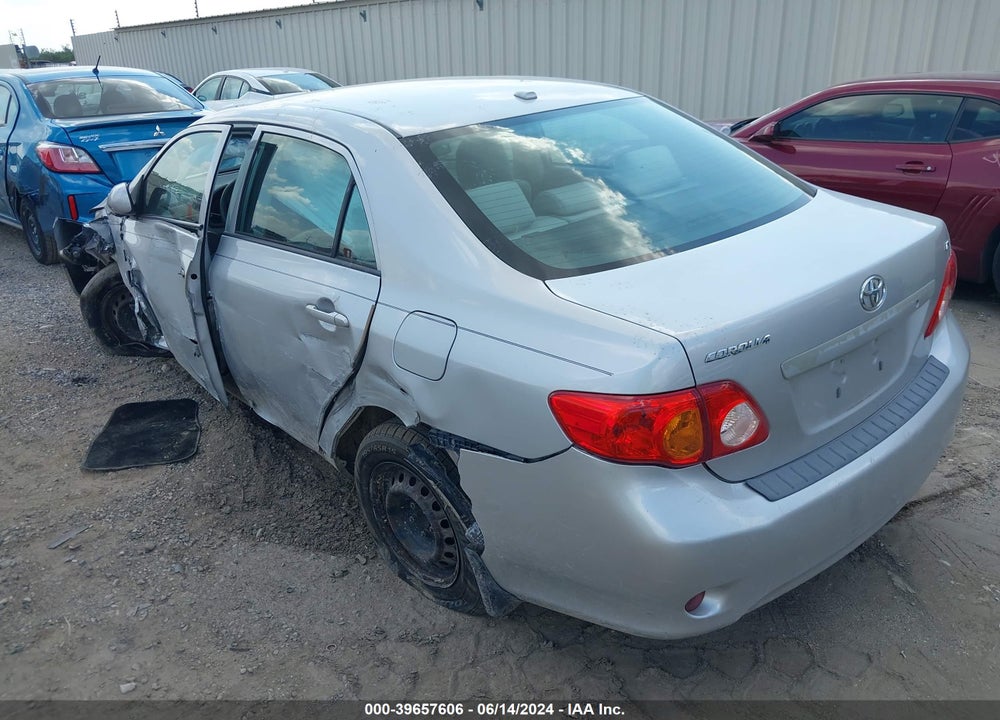 2009 TOYOTA COROLLA LE VIN: 1NXBU40E59Z127585