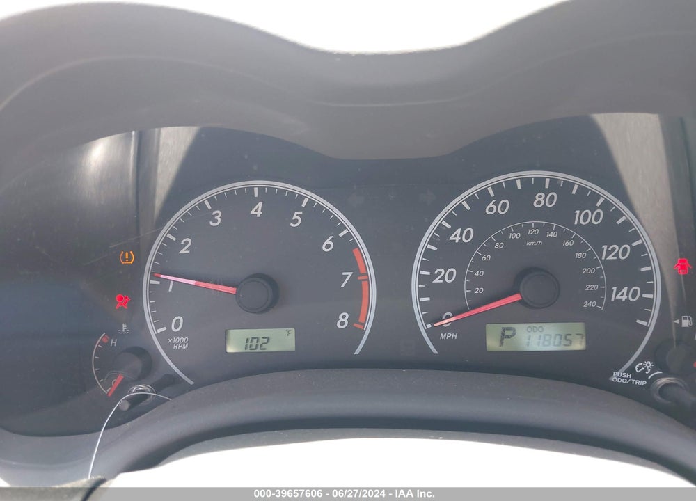 2009 TOYOTA COROLLA LE VIN: 1NXBU40E59Z127585