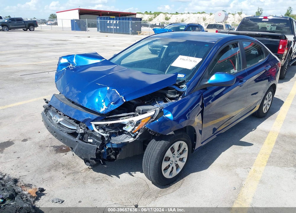 2016 HYUNDAI ACCENT SE VIN: KMHCT4AE1GU968807