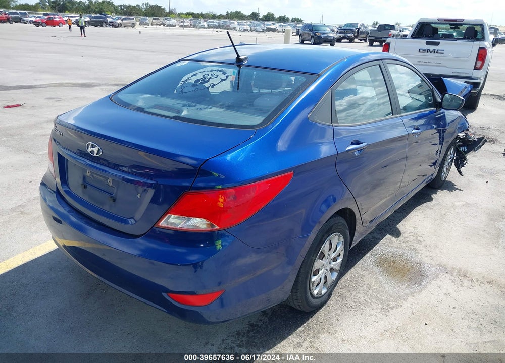 2016 HYUNDAI ACCENT SE VIN: KMHCT4AE1GU968807