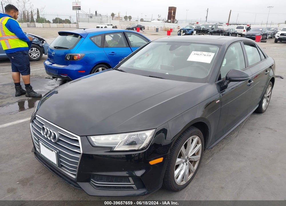 2018 AUDI A4 2.0T TECH ULTRA PREMIUM/2.0T ULTRA PREMIUM VIN: WAUKMAF43JN019611