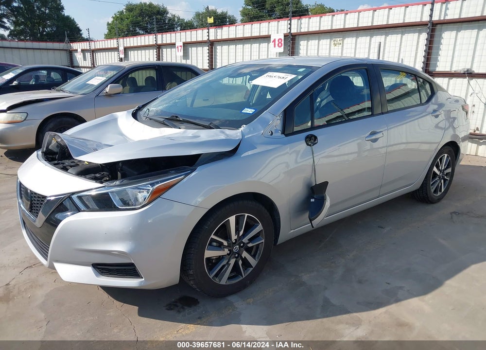 2021 NISSAN VERSA SV XTRONIC CVT VIN: 3N1CN8EV5ML863731