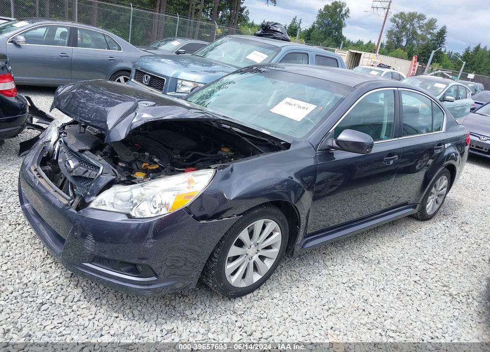 2011 SUBARU LEGACY 2.5I LIMITED VIN: 4S3BMBK69B3229885