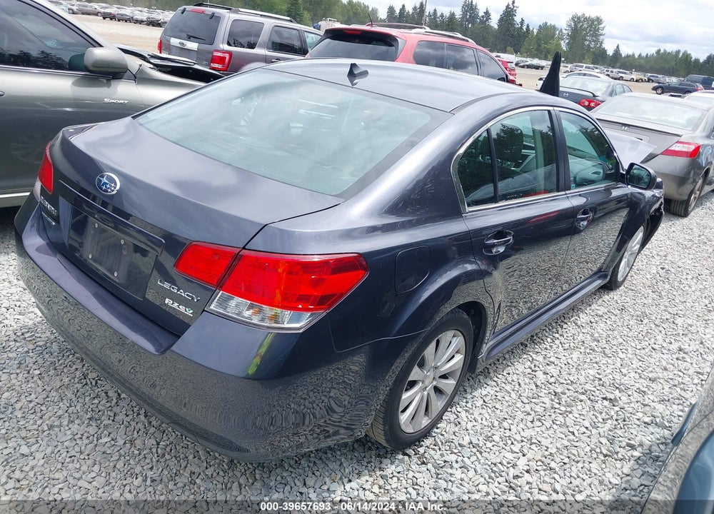 2011 SUBARU LEGACY 2.5I LIMITED VIN: 4S3BMBK69B3229885
