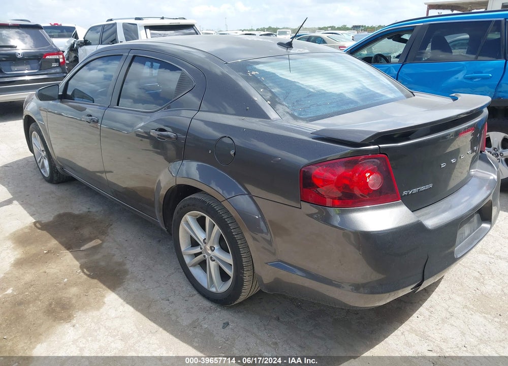 2014 DODGE AVENGER SE VIN: 1C3CDZAB7EN234348