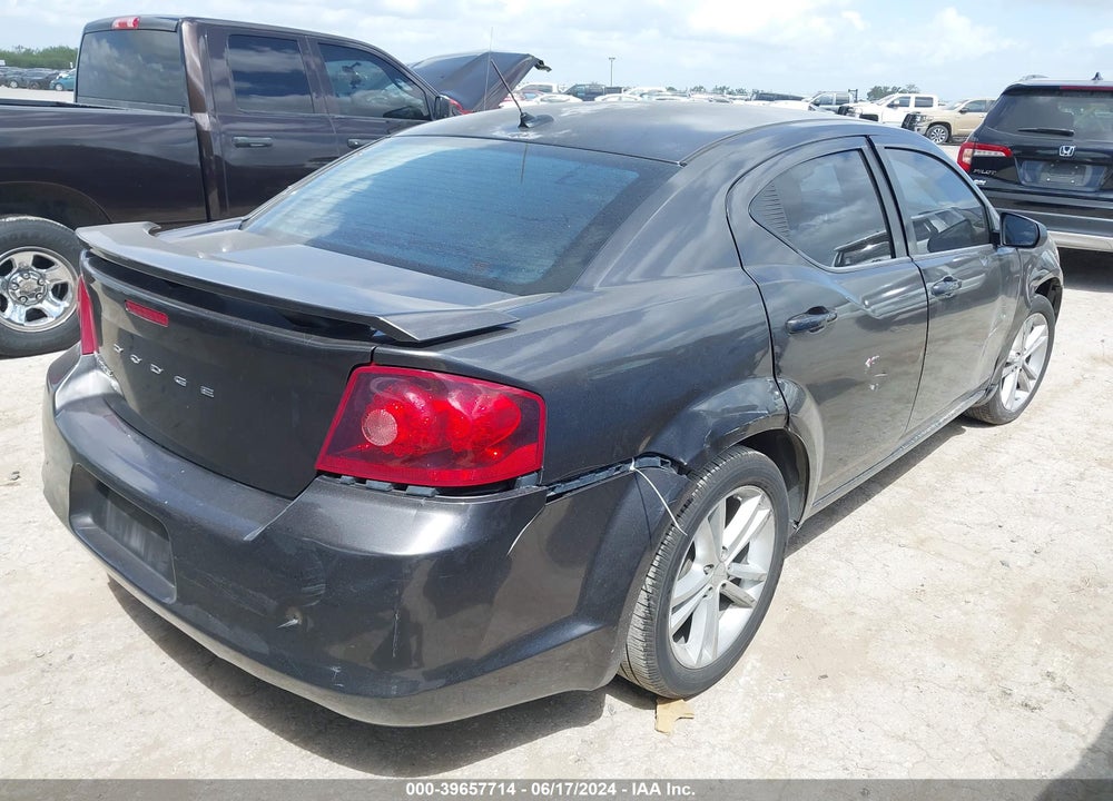 2014 DODGE AVENGER SE VIN: 1C3CDZAB7EN234348