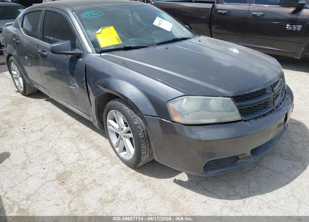 2014 DODGE AVENGER SE VIN: 1C3CDZAB7EN234348