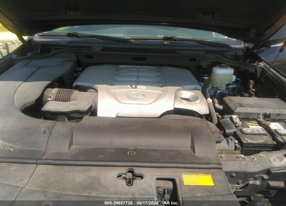 2011 LEXUS LX 570 VIN: JTJHY7AX2B4070396