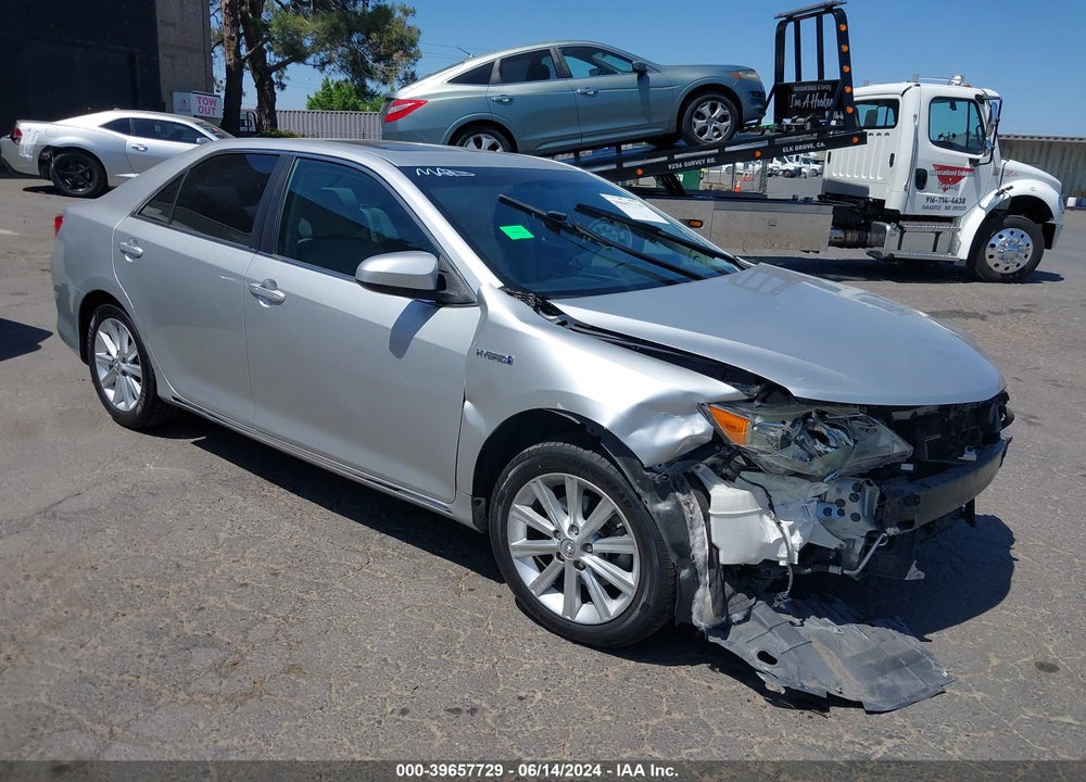 2014 TOYOTA CAMRY HYBRID XLE VIN: 4T1BD1FKXEU131041