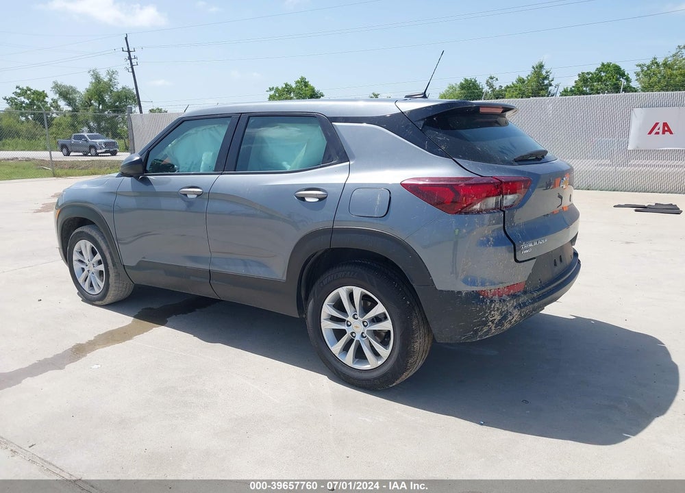 2022 CHEVROLET TRAILBLAZER AWD LS VIN: KL79MNSL6NB085953