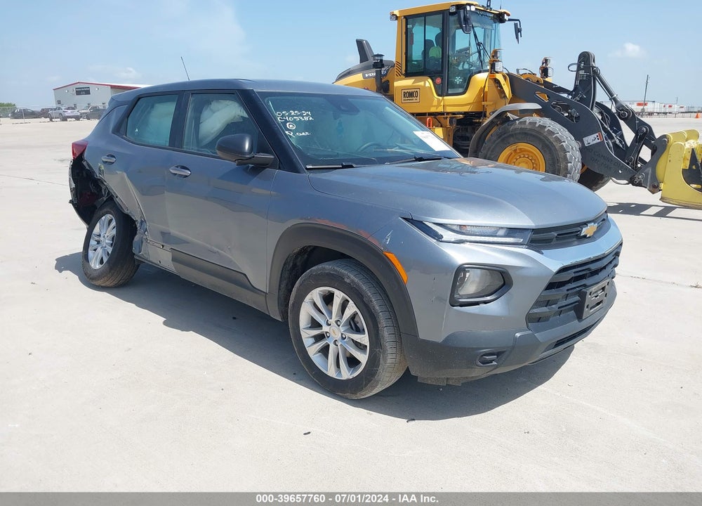 2022 CHEVROLET TRAILBLAZER AWD LS VIN: KL79MNSL6NB085953
