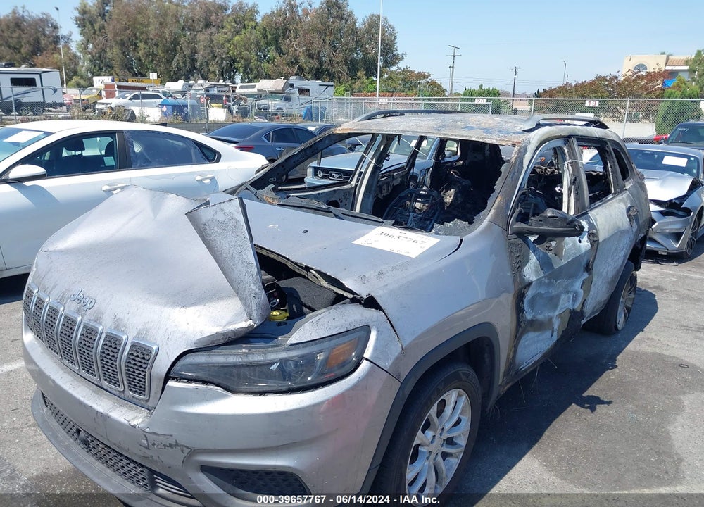 2021 JEEP CHEROKEE LATITUDE FWD VIN: 1C4PJLCB3MD112980