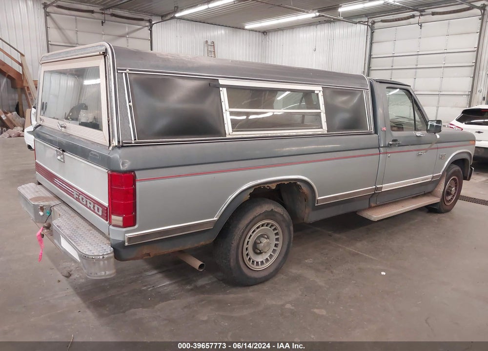 1986 FORD F150 VIN: 1FTEF15N6GPB76034
