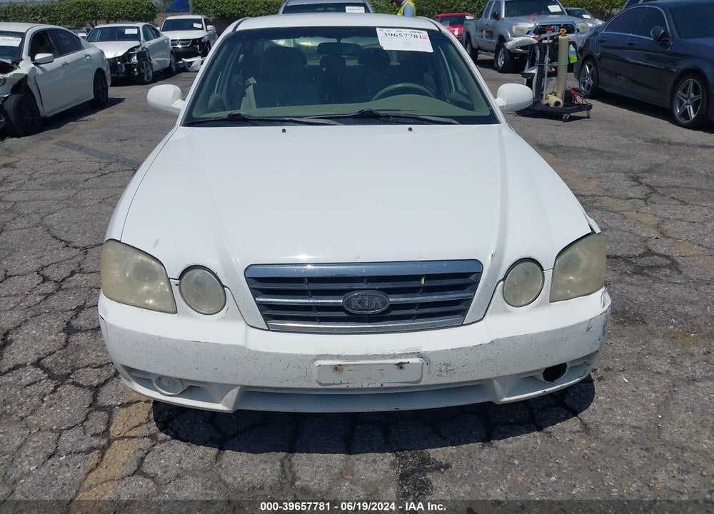 2006 KIA OPTIMA EX V6/LX V6 VIN: KNAGD128565442244