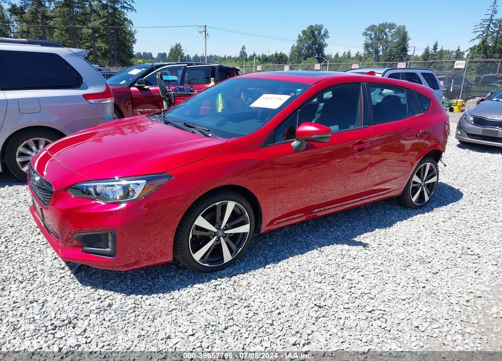 2019 SUBARU IMPREZA 2.0I SPORT VIN: 4S3GTAM6XK3741753