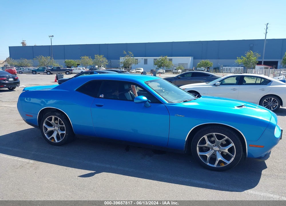 2015 DODGE CHALLENGER SXT PLUS VIN: 2C3CDZBGXFH775429