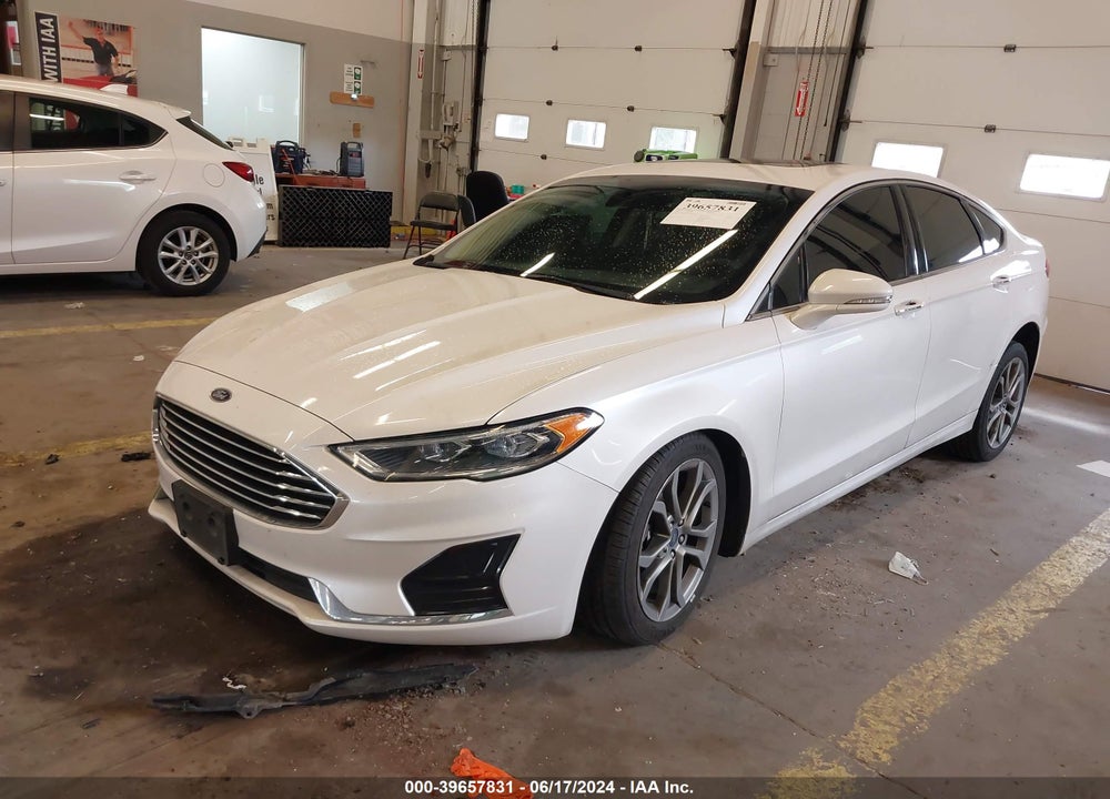 2019 FORD FUSION SEL VIN: 3FA6P0CD7KR104630