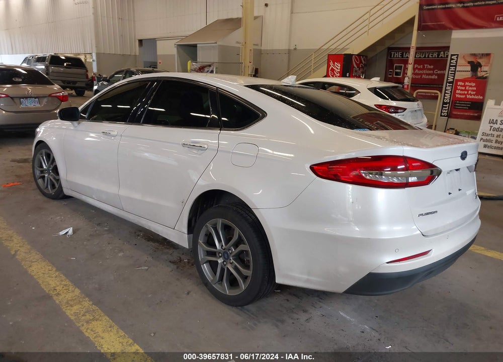 2019 FORD FUSION SEL VIN: 3FA6P0CD7KR104630