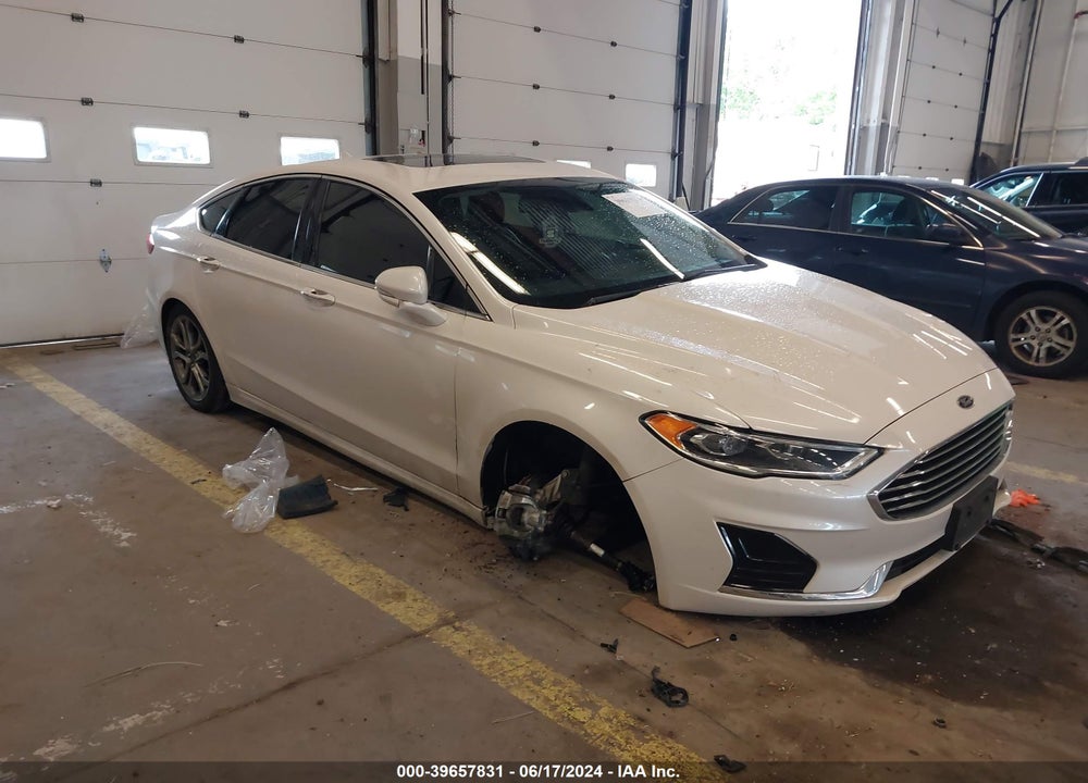 2019 FORD FUSION SEL VIN: 3FA6P0CD7KR104630