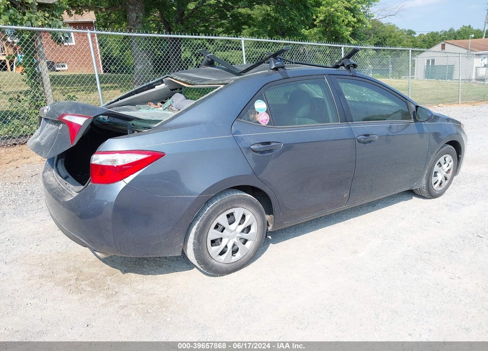 2015 TOYOTA COROLLA L VIN: 2T1BURHE6FC339135
