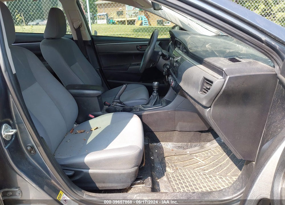 2015 TOYOTA COROLLA L VIN: 2T1BURHE6FC339135