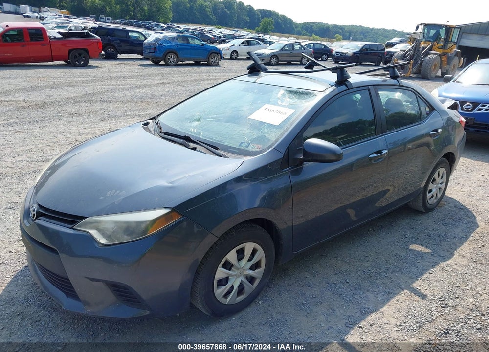 2015 TOYOTA COROLLA L VIN: 2T1BURHE6FC339135