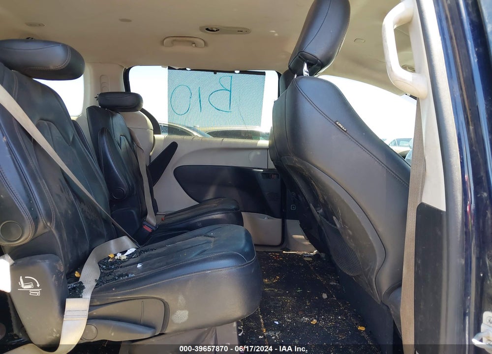 2017 CHRYSLER PACIFICA TOURING L VIN: 2C4RC1BG9HR809318
