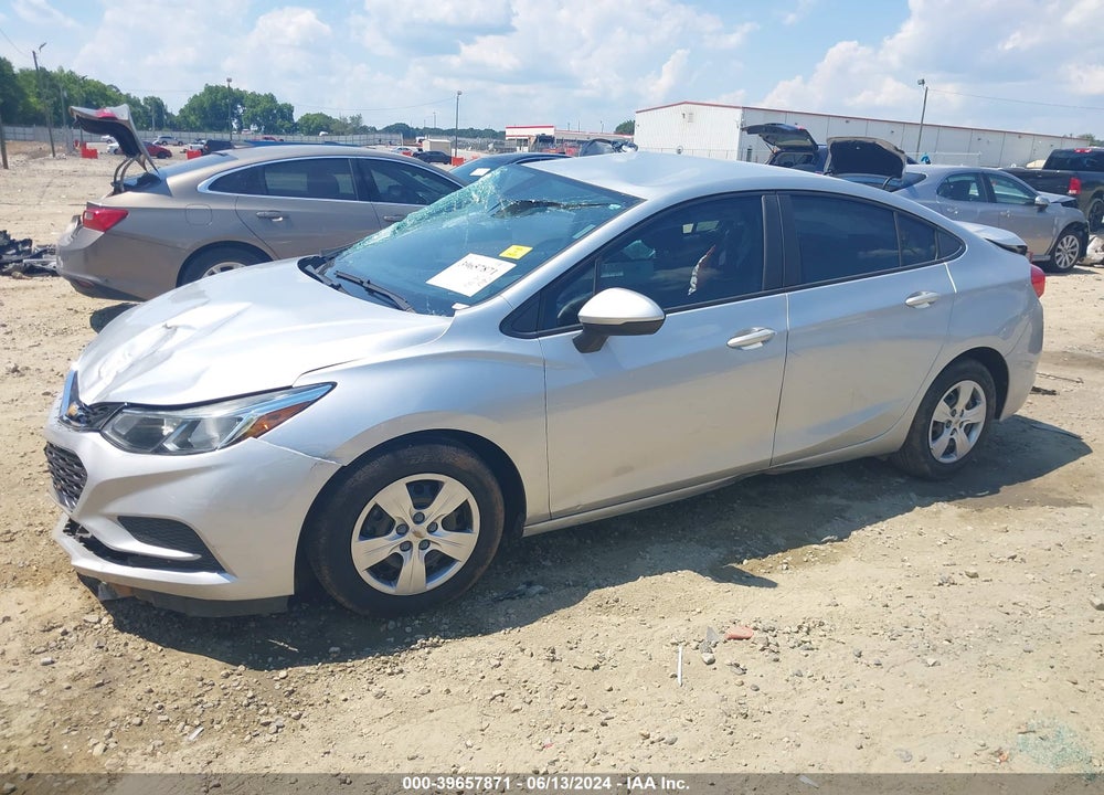 2016 CHEVROLET CRUZE LS AUTO VIN: 1G1BC5SM7G7299784