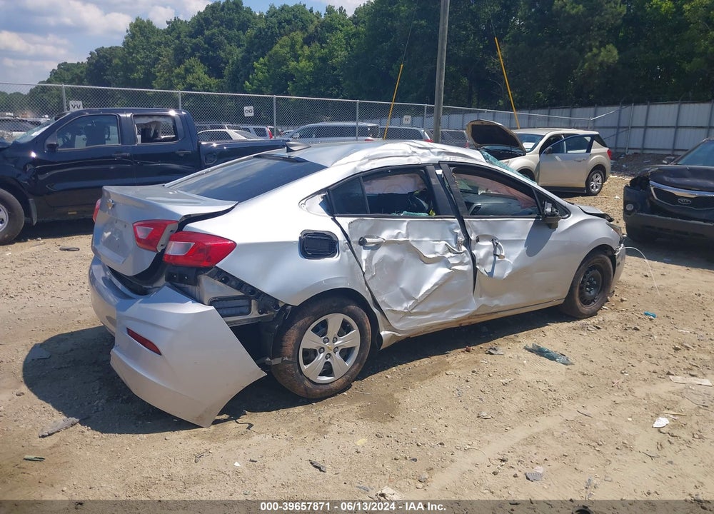 2016 CHEVROLET CRUZE LS AUTO VIN: 1G1BC5SM7G7299784