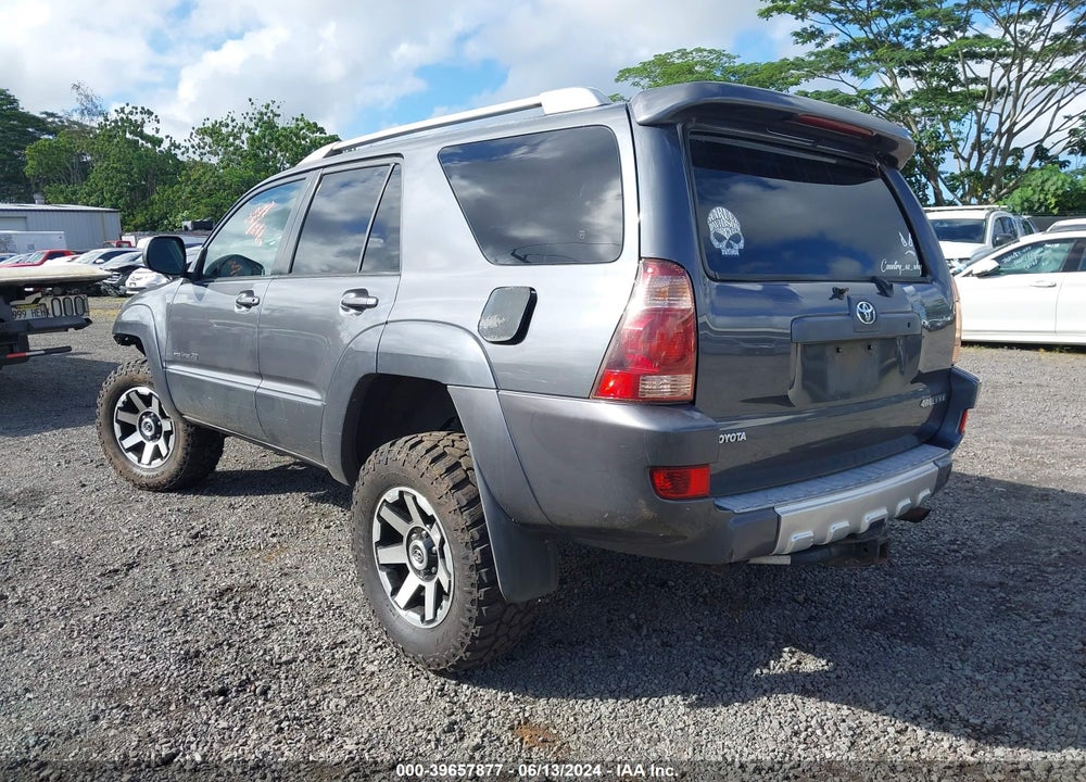 2003 TOYOTA 4RUNNER SR5 SPORT V8/SR5 V8 VIN: JTEBT14R030025527