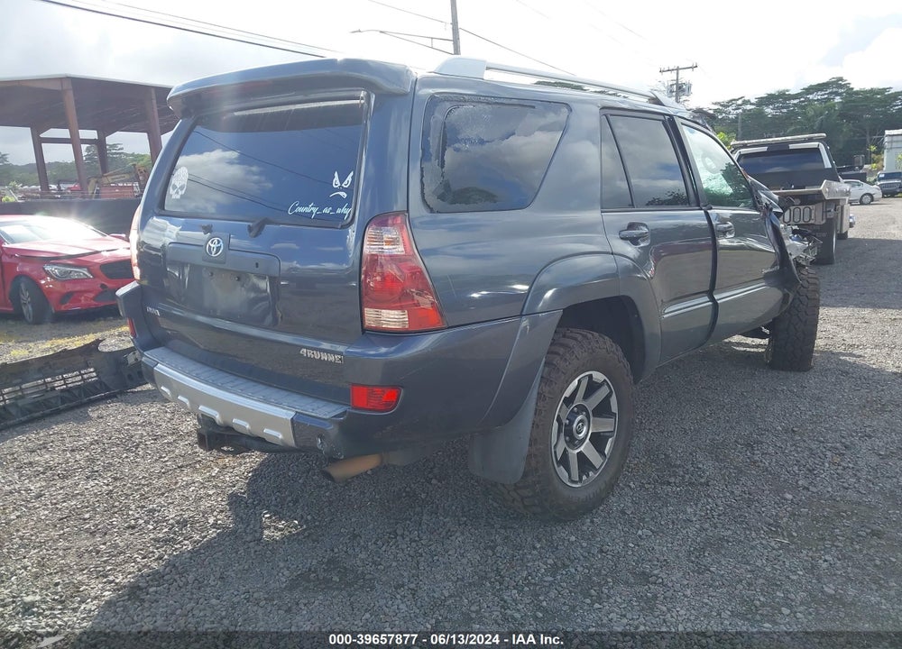 2003 TOYOTA 4RUNNER SR5 SPORT V8/SR5 V8 VIN: JTEBT14R030025527