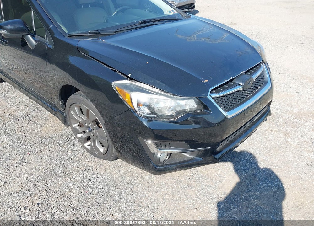 2016 SUBARU IMPREZA 2.0I SPORT PREMIUM VIN: JF1GPAP61G9286575