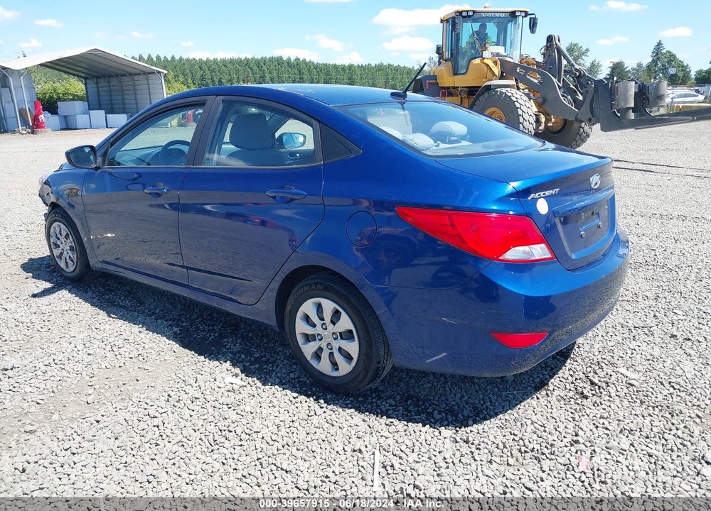 2016 HYUNDAI ACCENT SE VIN: KMHCT4AEXGU089788