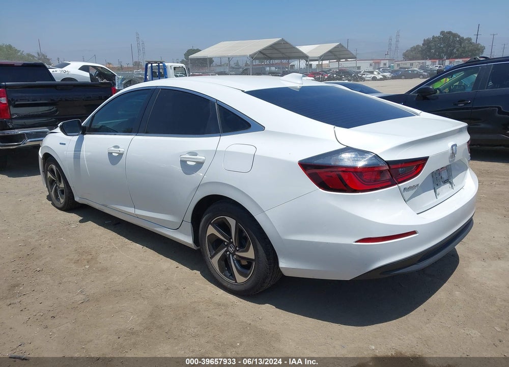 2022 HONDA INSIGHT EX VIN: 19XZE4F59NE014089