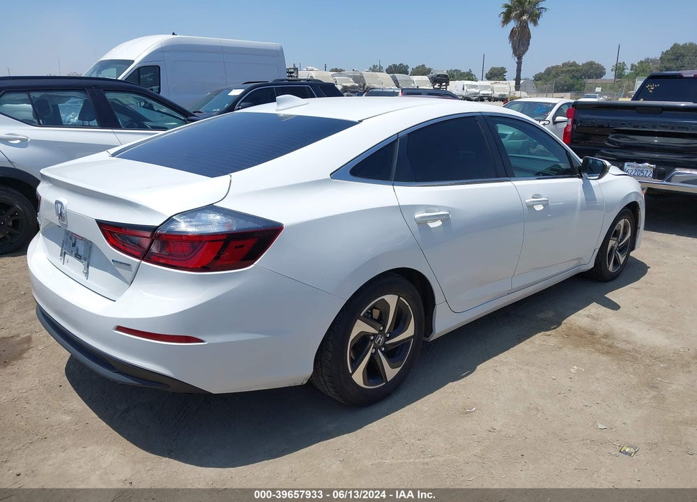 2022 HONDA INSIGHT EX VIN: 19XZE4F59NE014089