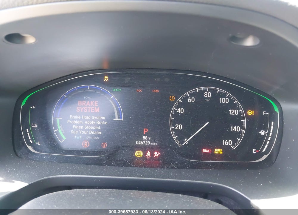 2022 HONDA INSIGHT EX VIN: 19XZE4F59NE014089