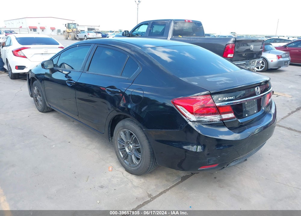 2015 HONDA CIVIC LX VIN: 19XFB2F57FE234252
